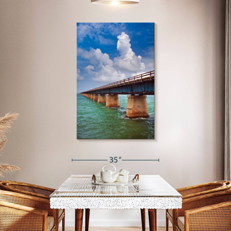 Lilie Old Seven Mile Bridge, H 48 po x l 32 po