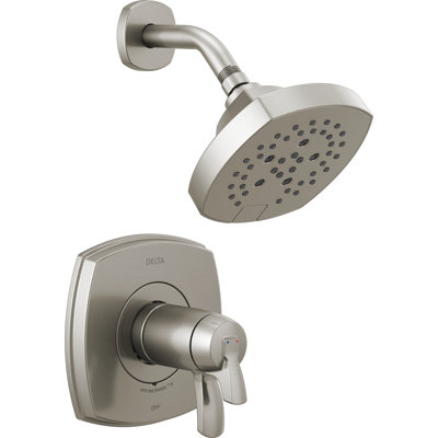 Stryke Thermostatic Shower Faucet Trim with Diverter and TempAssure