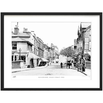 Guildford, High Street 1903 by Francis Frith - Single Picture Frame Print