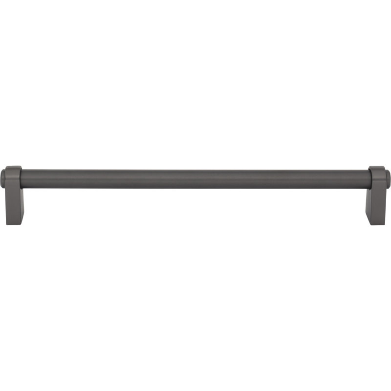 Lawrence Bar Pull, Ash Gray, 8 13/16" Center To Center