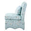 Fauteuil d'appoint rembourré Colette à dossier festonné-871667540