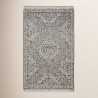 Maeve Hand-Knotted Geometric Wool Rug