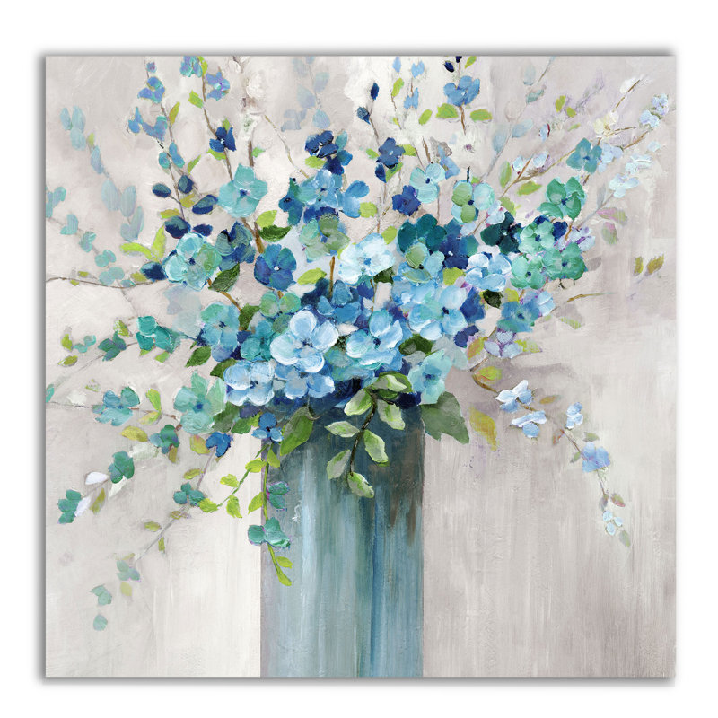 «Sea Isle Wildflowers», reproduction sur toile, H 40 po x l 40 po x P 1,5 po