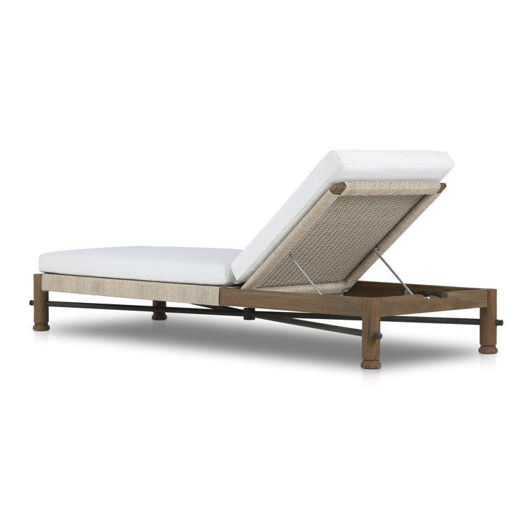 Finnegan 31'' Outdoor Chaise Lounge