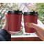 80 Pack Insulated Ripple Wall 12 Oz Disposable Paper Cups, Three Layer Insulated Hot Paper Coffee Cups With Lid And Straws For Parties, Picnics, And Travel
