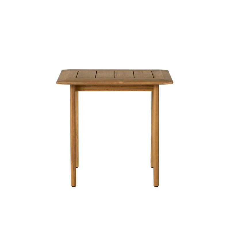 Alpine Outdoor Square Teak Side Table