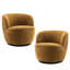 Fauteuil demi-tonneau pivotant Nen Boucle-2062154095
