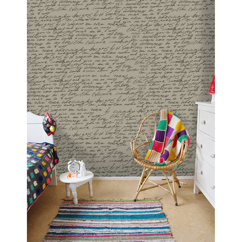Brontie Matte Peel and Stick Mural, 290 x 290cm