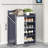 Free Installation Bamboo Multi-Layer Shoe Rack For Household Use, Large Capacity, Space Saving, Dust-Proof Storage Shoe Cabinet