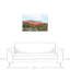 Red Desert Mountain Landscape - Painting on Canvas-1890640758