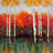 Birches by Fall - Framed Matted Print for Home Decor