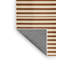 Machine Washable Horizontal Stripes Beige Area Rug-2126968990