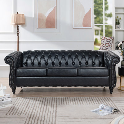 Canapé Chesterfield 84,65 po.