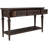 Omeara 50" Console Table,entryway table,Sofa Table with three top drawers-263412675