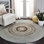 Tapis géométrique en laine touffeté à la main Jorie