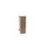 Commode à tiroirs en bois au fini naturel au style rustique et contemporain.
