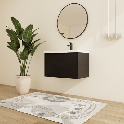 Meuble-lavabo mural simple 30 po Argil