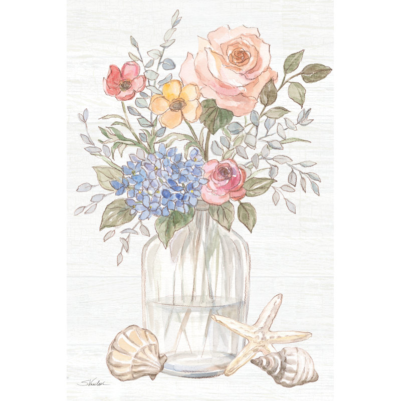 Coastal Cottage V by Silvia Vassileva - Wrapped Canvas Art Prints, 30cm H x 20cm W x 3.8cm D