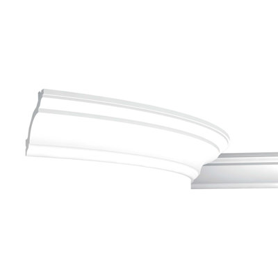 3.12'' H x 78.75'' W x 3.12'' D Plastic Crown