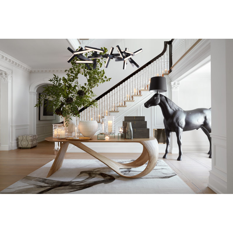 Adam Hunter Smoke Flint Area Rug, Rectangle 12' x 18'