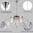 Hallum 19.7" W 7-Light Dimmable Tiered Chandelier-136675434