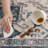 Soft Navy Machine Washable Oriental Area Rug For Living Room, Bedroom-782397407-797878944