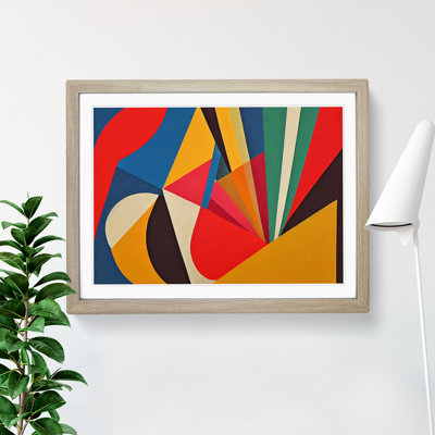 Abstract Art Suprematism Vol.7 - Single Picture Frame Print