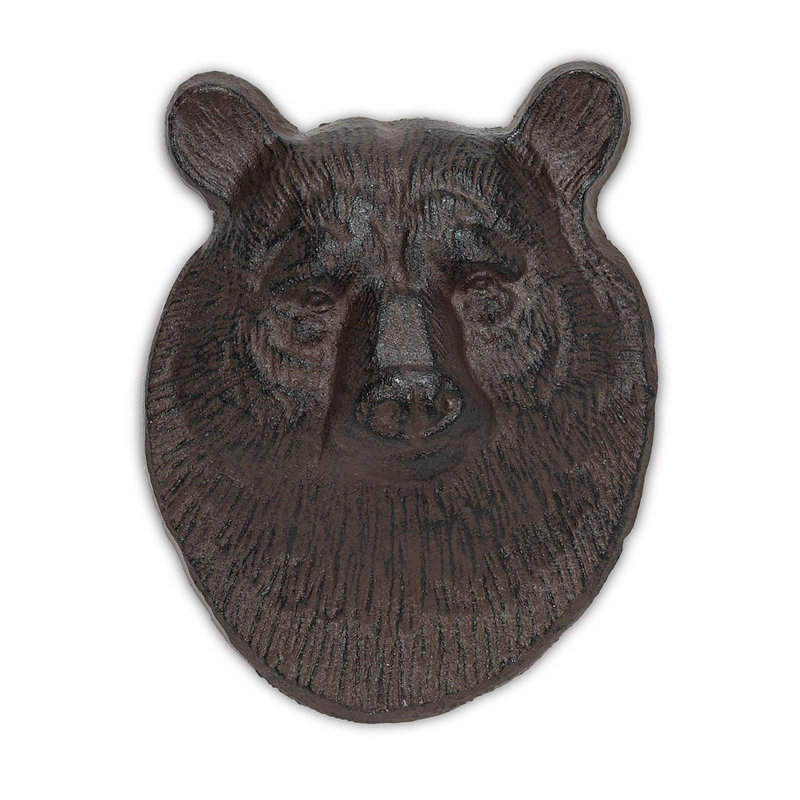 Plaque tête d’ours hugley