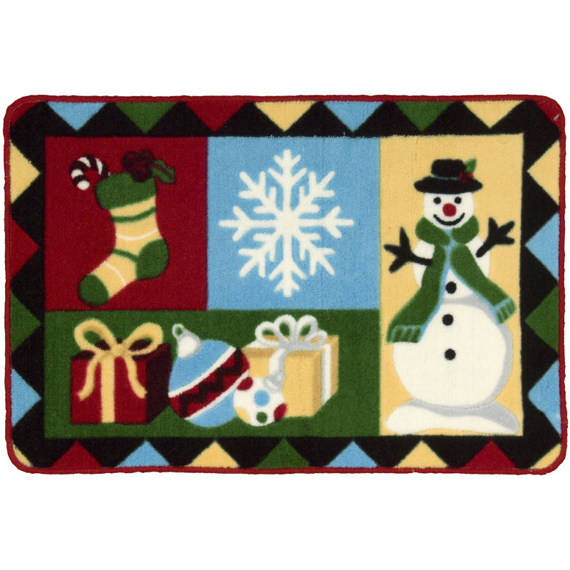 Tapis multicolore
