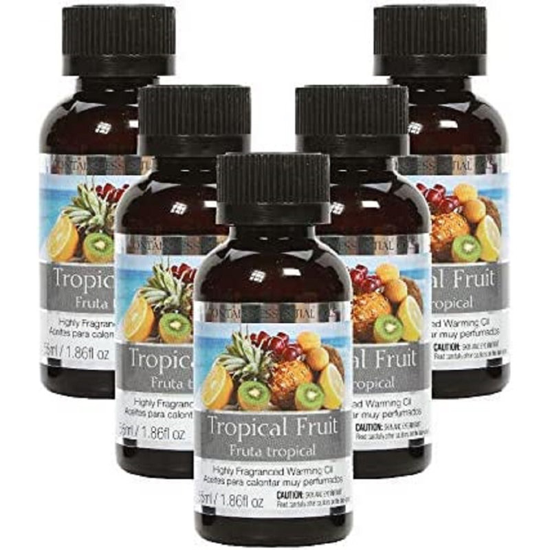 Huiles tropicales parfumées Hosley, boîte de 5, 55 ml 1,86 oz ch. Cadeau idéal pour les mariages, le spa, le reiki, la méditation et la salle de bain W1