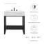 Meuble-lavabo 30 po Modway Gridiron-82353023
