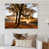 Toile avec cadre flottant blanc