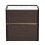 48cm W Manufactured Wood Bedside Table