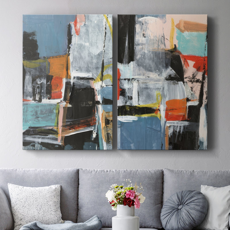 Impression sur toile «I» de qualité supérieure - Prêt à accrocher, H 36 po x l 48 po