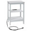 Ensemble de 2 tables de bout avec station de charge-1251798795