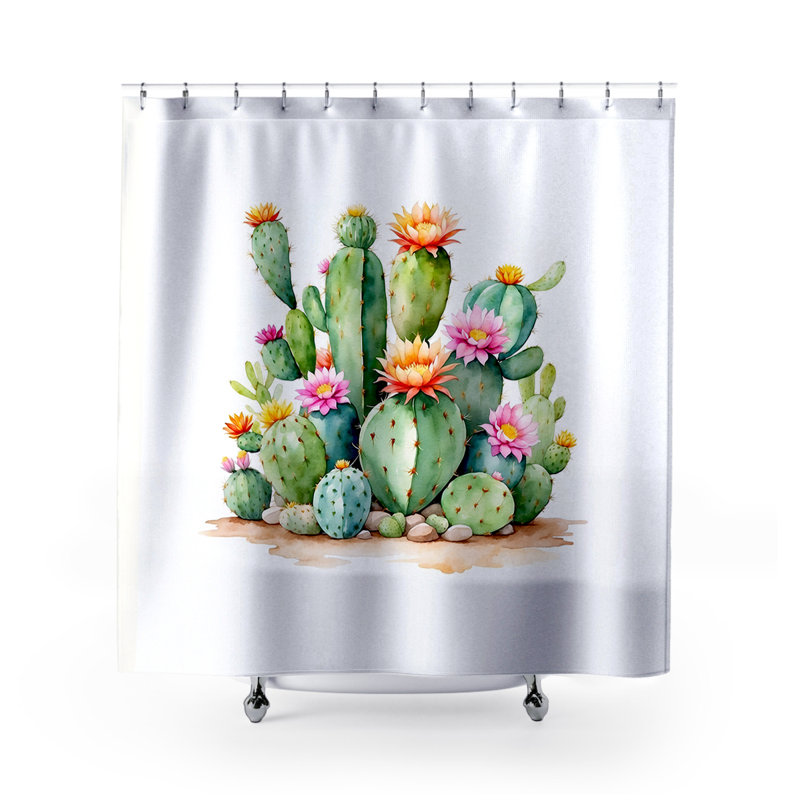 Rideau de douche Kramer Cactus