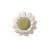 Floor Cushion White Daisy