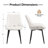 Faux Leather Upholstered Metal Dining Chair-1126935825