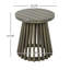 Table basse d'extérieur Vihaan, table basse ronde, petite table basse, table basse en bois massif-202252967-233114158