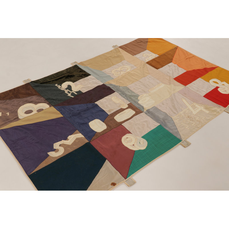 Cotton and Silk Area Rug