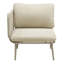 Fauteuil club d'extérieur moderne