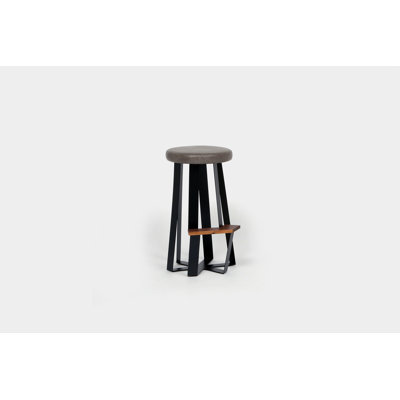 Counter Stool with Metal Frame