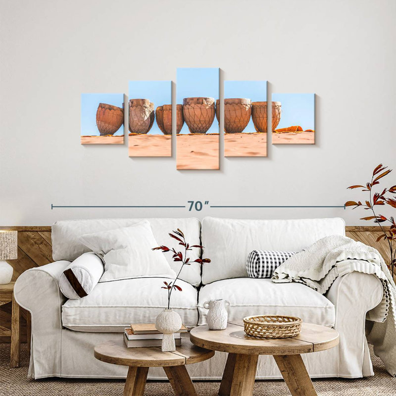 Desert Drums, 24" H x 55" W