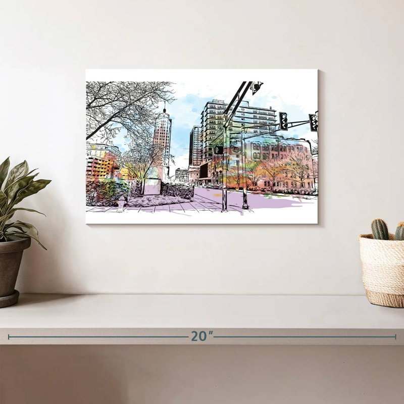 Rorry Fort Wayne Traffic Lights, 8" H x 12" W