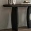 Console simple de style moderne noir-1862641729