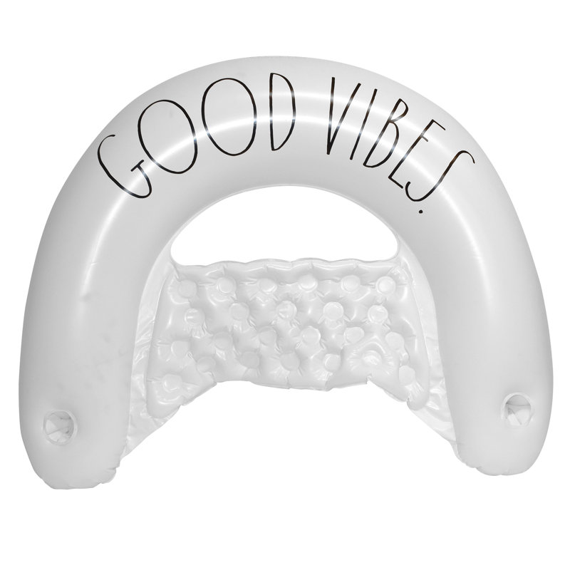 Rae Dunn Chill Chair Lounger - Good Vibes