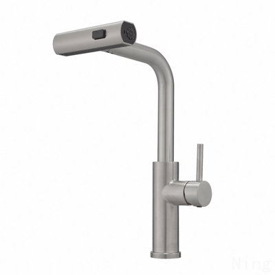 Robinet de lavabo de bar à un trou avec douchette extractible