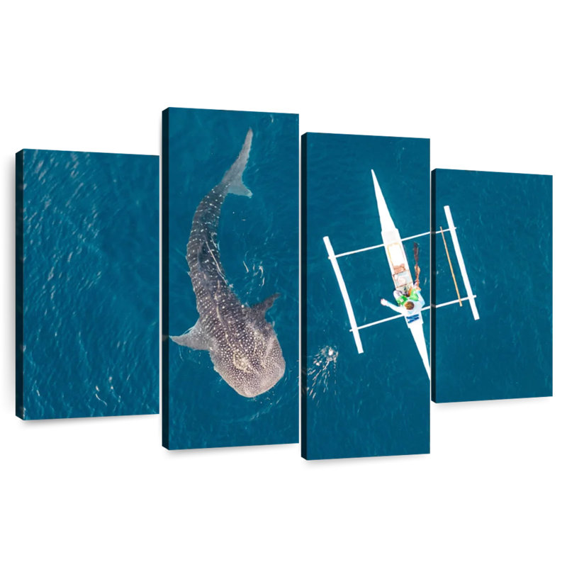 Brampt Oslob Whale Shark, 54" H x 84" W