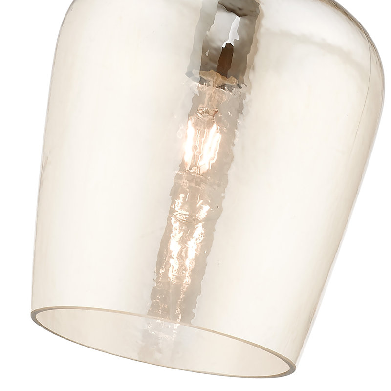 Basra 1 - Light Pendant, Champagne, Antique Brass
