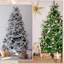 2 pièces 220 cm Guirlande de perles en bois de Noël
